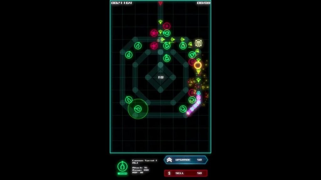 Tower Defense Invade Mobile: defensa de la esfera inspirada en Geodefense