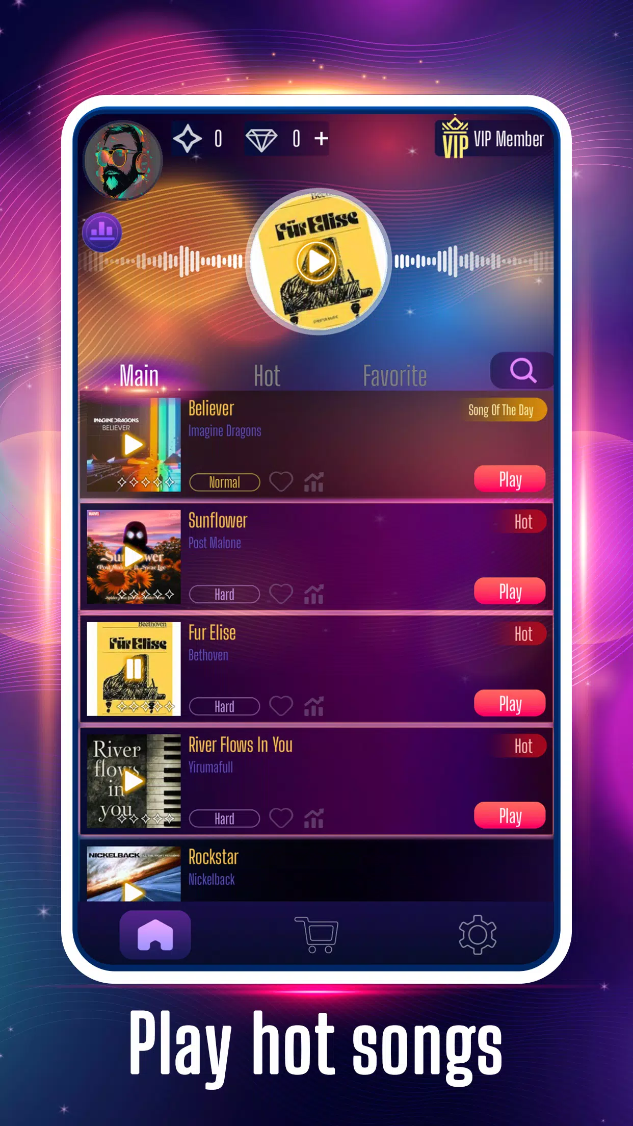 Tap Tap Hero: Be a Music Hero Captura de tela 0