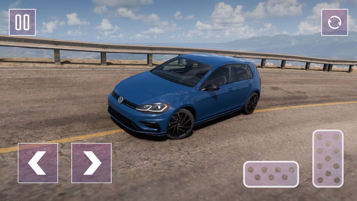 Schermata Real Racer Golf GTI Turbo Car 2