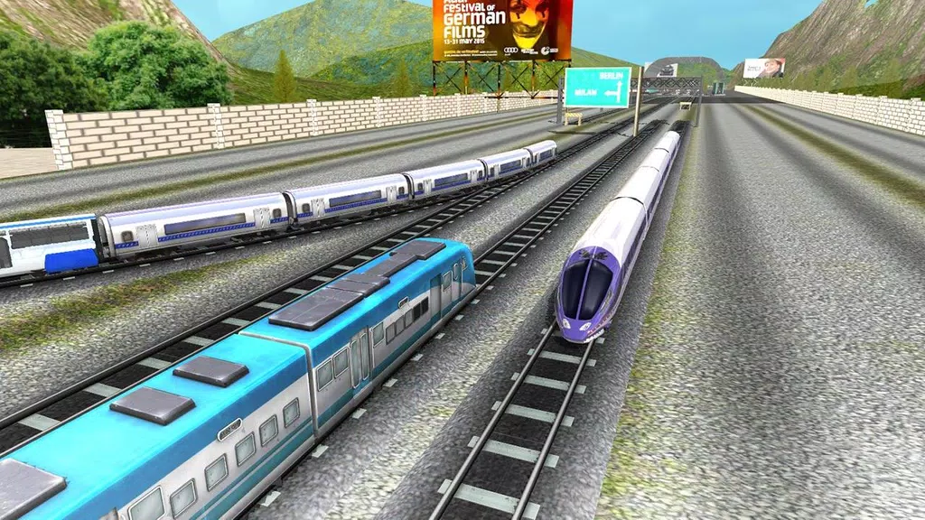 Euro Bullet Train Simulator Schermafbeelding 2