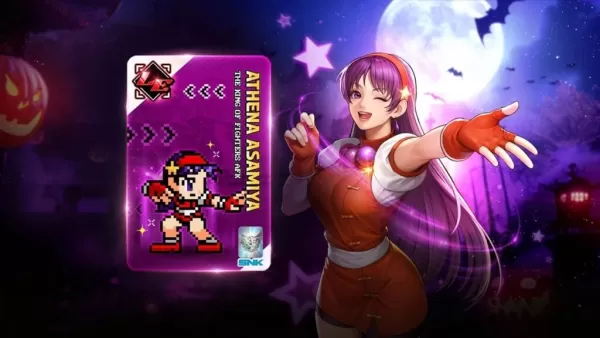 O Rei dos Lutadores AFK Adiciona a Nova Estrela do Pop Adolescente Athena Asamiya