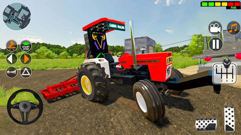 Cargo Tractor Farming Game 3D Ekran Görüntüsü 2