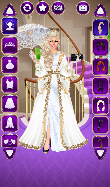 Royal Dress Up - Fashion Queen Zrzut ekranu 1