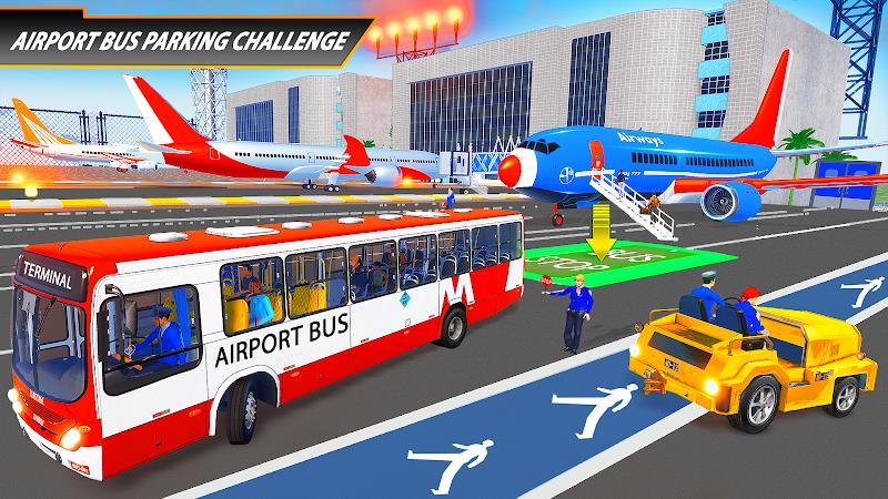 City School Bus Driving Sim 3D स्क्रीनशॉट 1