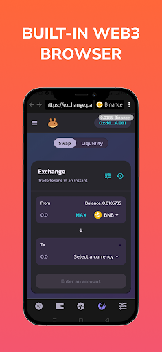 WalletSwap Crypto Wallet Скриншот 0