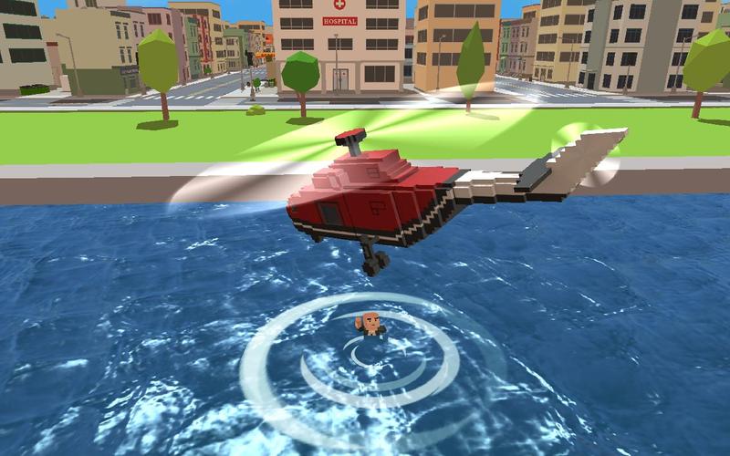 Helicopter Rescue Simulator Schermafbeelding 3