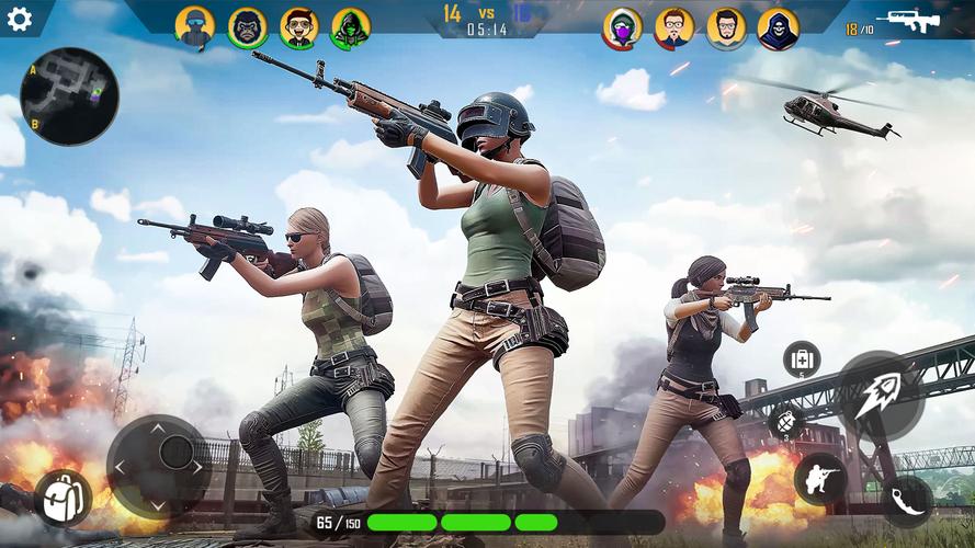 Fps Offline Shooting Games Schermafbeelding 3