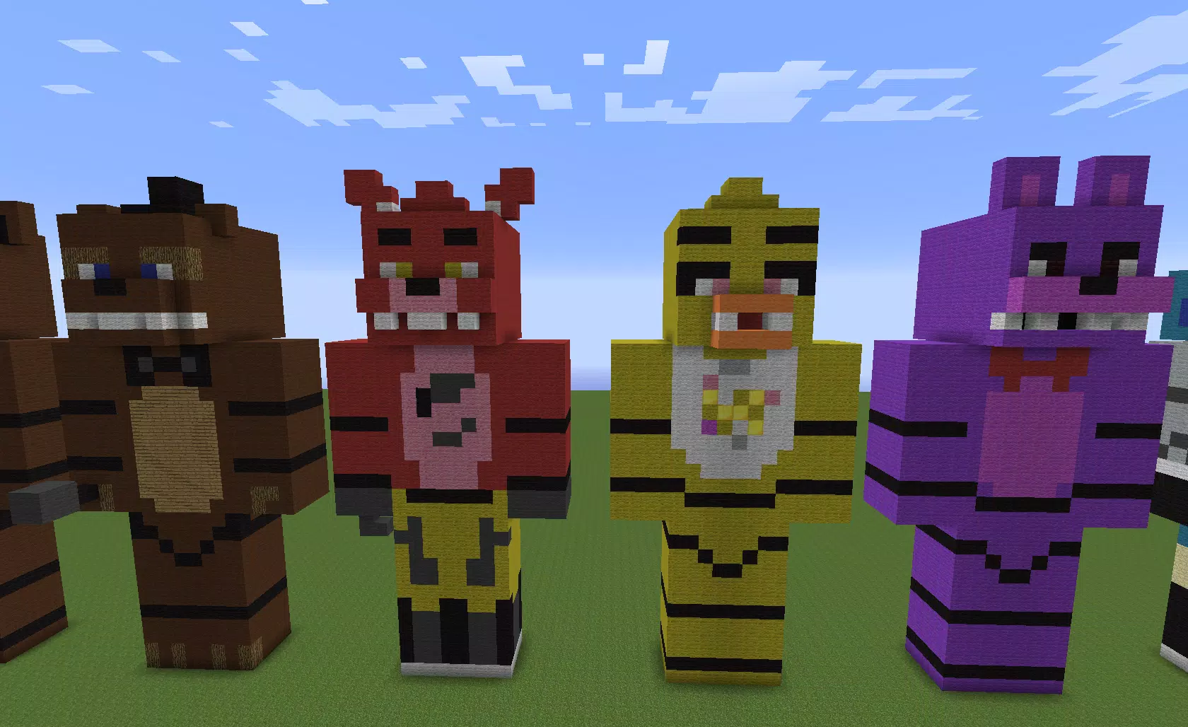 Five Nights At Freddy’s For Minecraft Captura de tela 1