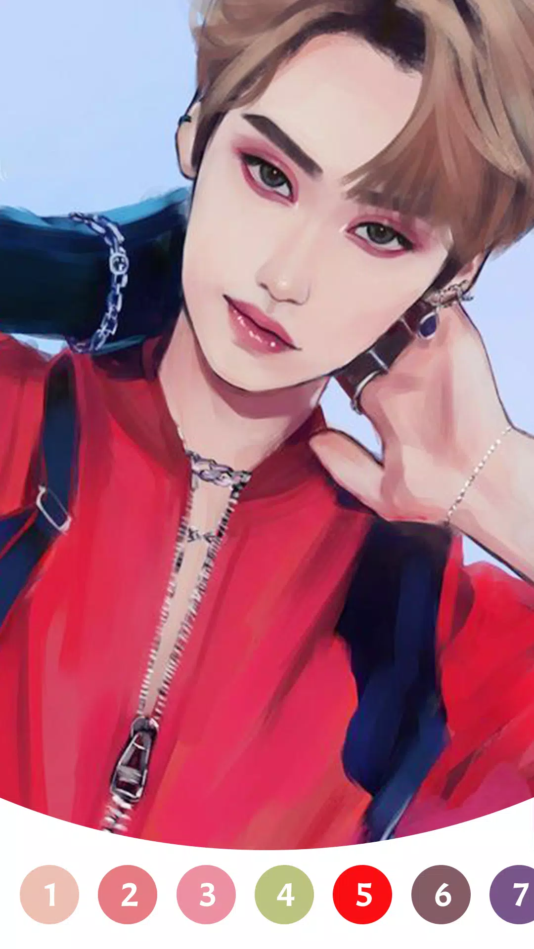 Stray Kids Paint by Number Capture d'écran 2