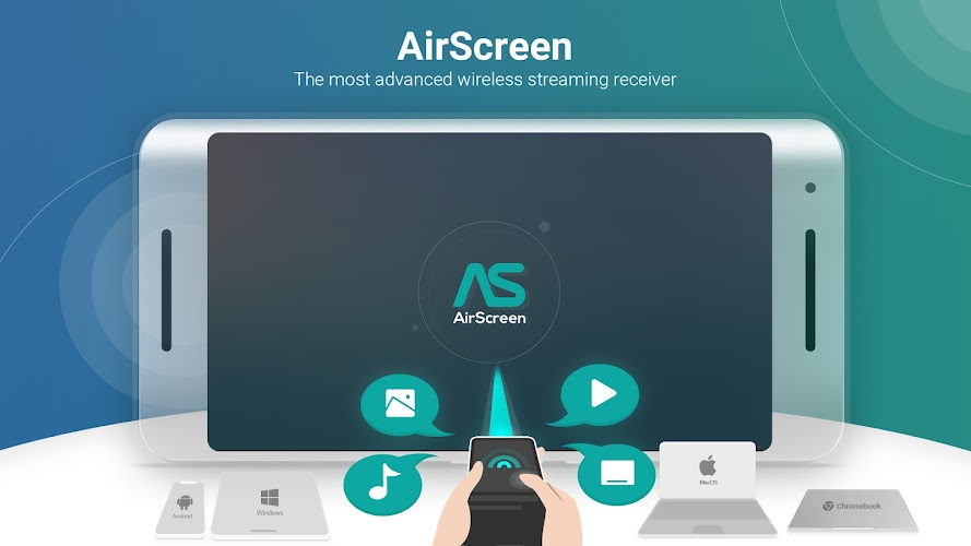 AirScreen - AirPlay & Cast স্ক্রিনশট 0