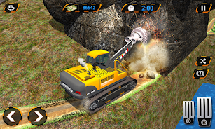 Excavator Simulator JCB Games Tangkapan skrin 0