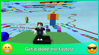 parkour in roblox Captura de pantalla 2