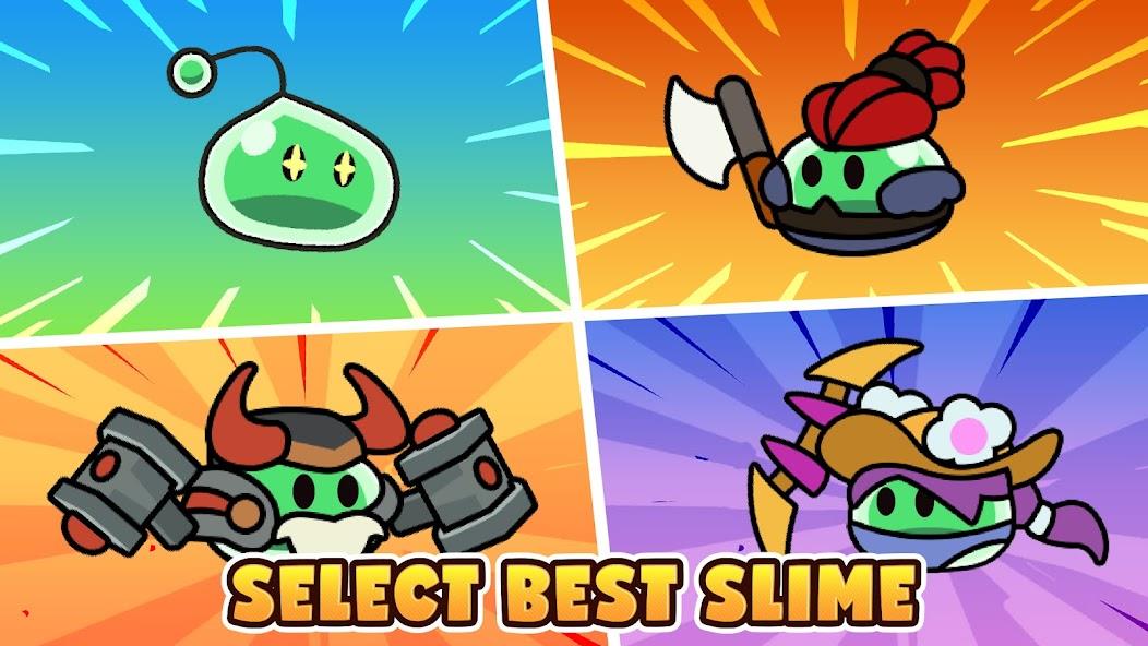 Slime Battle: Idle RPG Games Mod স্ক্রিনশট 0