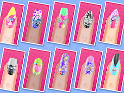 Nail Salon - Fashion Nail Art Captura de pantalla 1