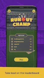 Run Out Champ: Hit Wicket Game Capture d'écran 0