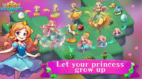 Merge Magic Princess: Tap Game Скриншот 3