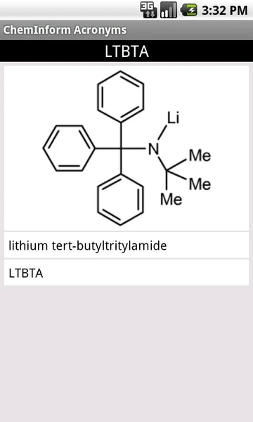 ChemInform Acronyms Tangkapan skrin 2