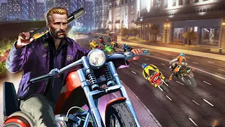 Crazy Moto: Bike Shooting Game Ekran Görüntüsü 0