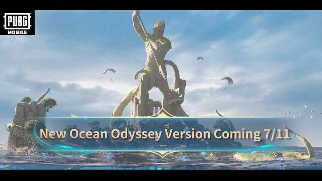 Atualização da Ocean Odyssey de 배틀그라운드: Torres Kraken e Zumbis