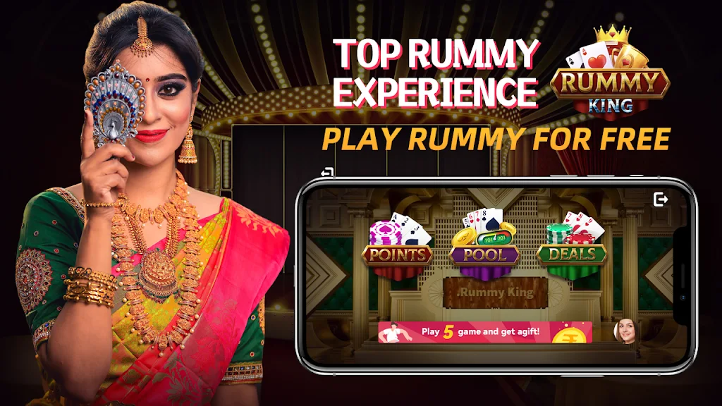 Rummy King -Play Indian Card Tangkapan skrin 2