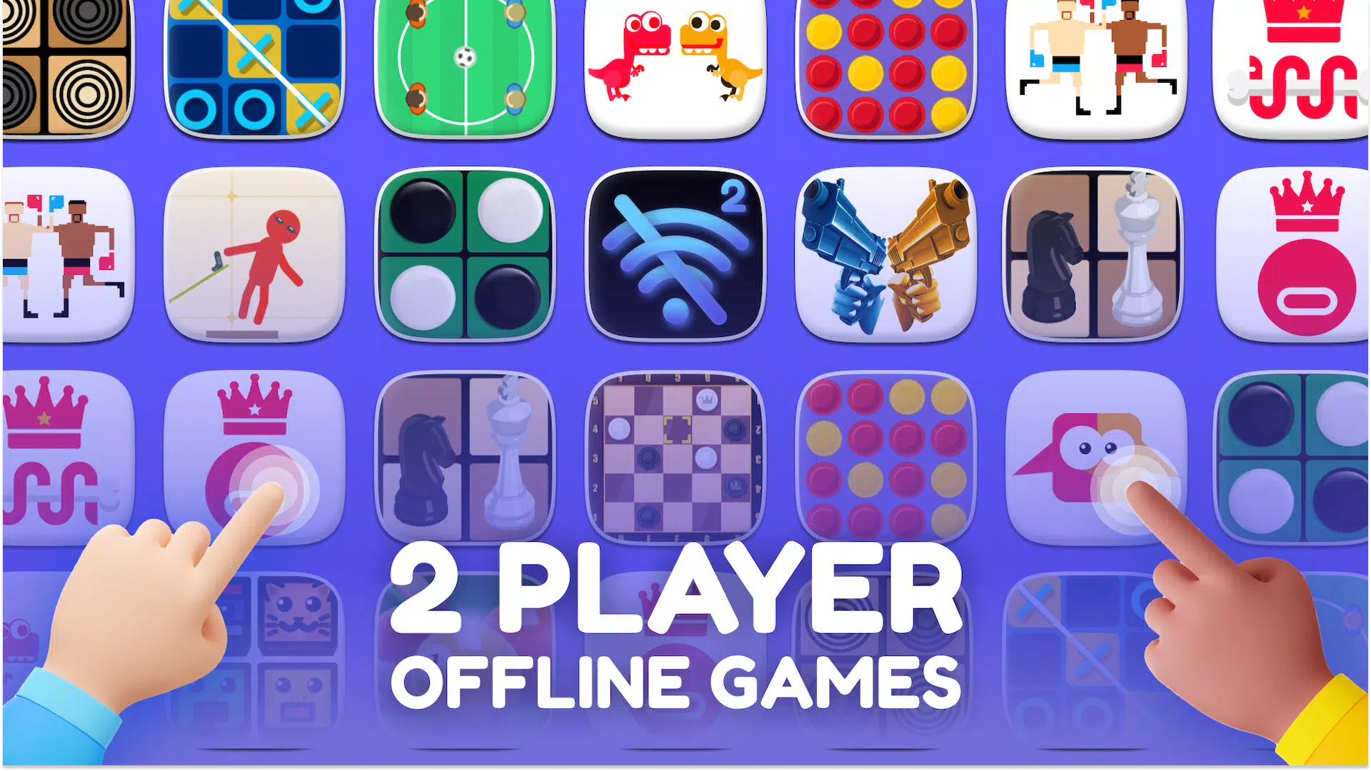 2 Player - Offline Games - Two Captura de pantalla 0