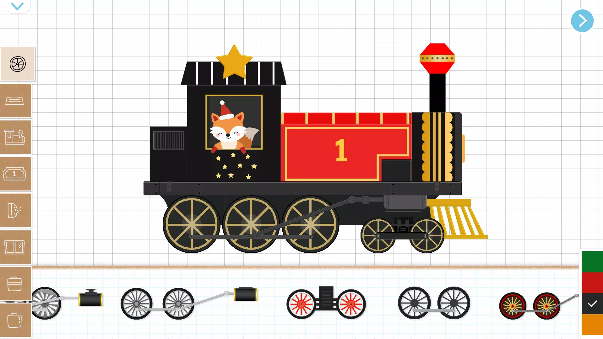 Christmas Train Game For Kids Screenshot 2