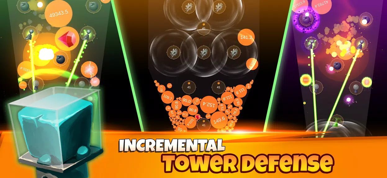 TowerBall: Idle Incremental TD ဖန်သားပြင်ဓာတ်ပုံ 0