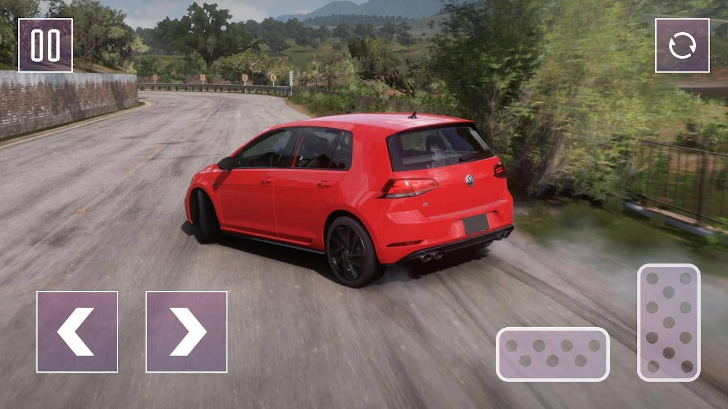 Schermata Real Racer Golf GTI Turbo Car 1