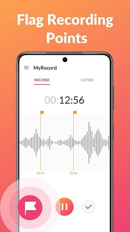 Schermata Voice Recorder & Voice Memos 1