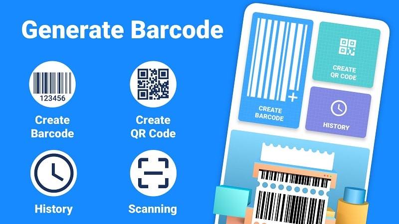 Barcode Generator & Scanner Screenshot 0