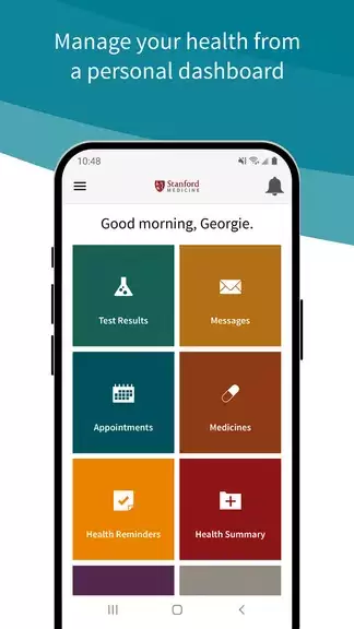 Stanford Health Care MyHealth Zrzut ekranu 0