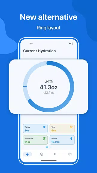 Water Tracker: WaterMinder app Ekran Görüntüsü 2