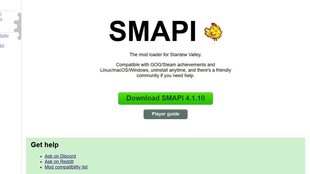 Smapi是有关如何改装星尘谷的文章的一部分。