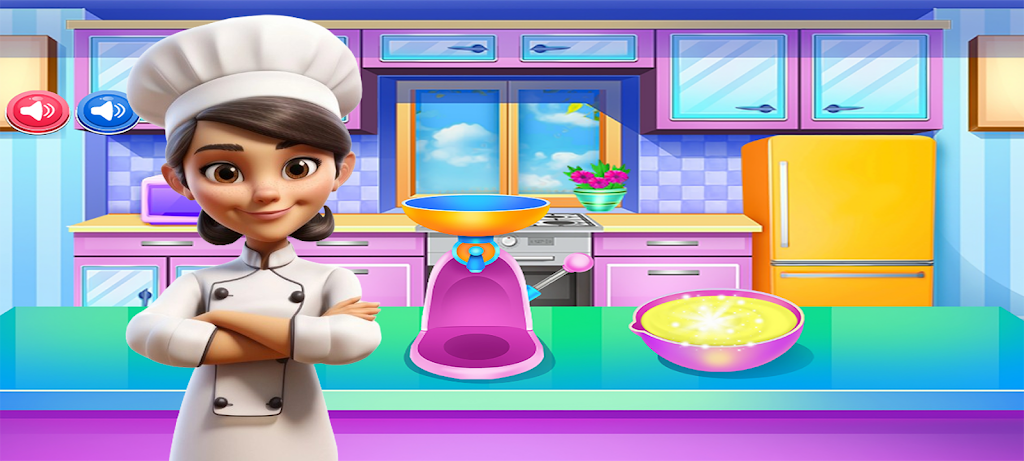 game cooking candy decoration Ảnh chụp màn hình 2