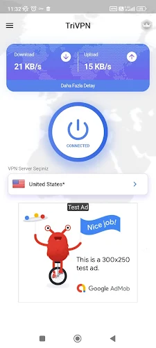 Tri VPN - Fast & Secret स्क्रीनशॉट 0