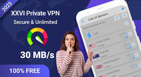 XV Private VPN - Fast Proxy স্ক্রিনশট 0