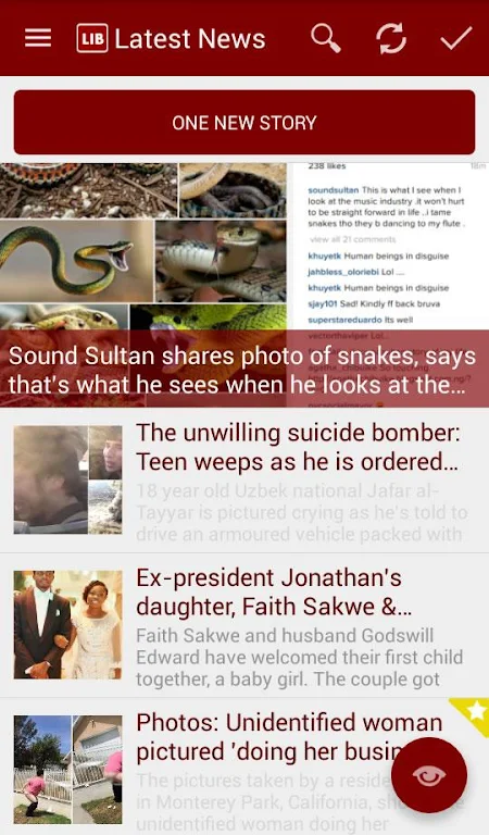 Linda Ikeji Blog Tangkapan skrin 0