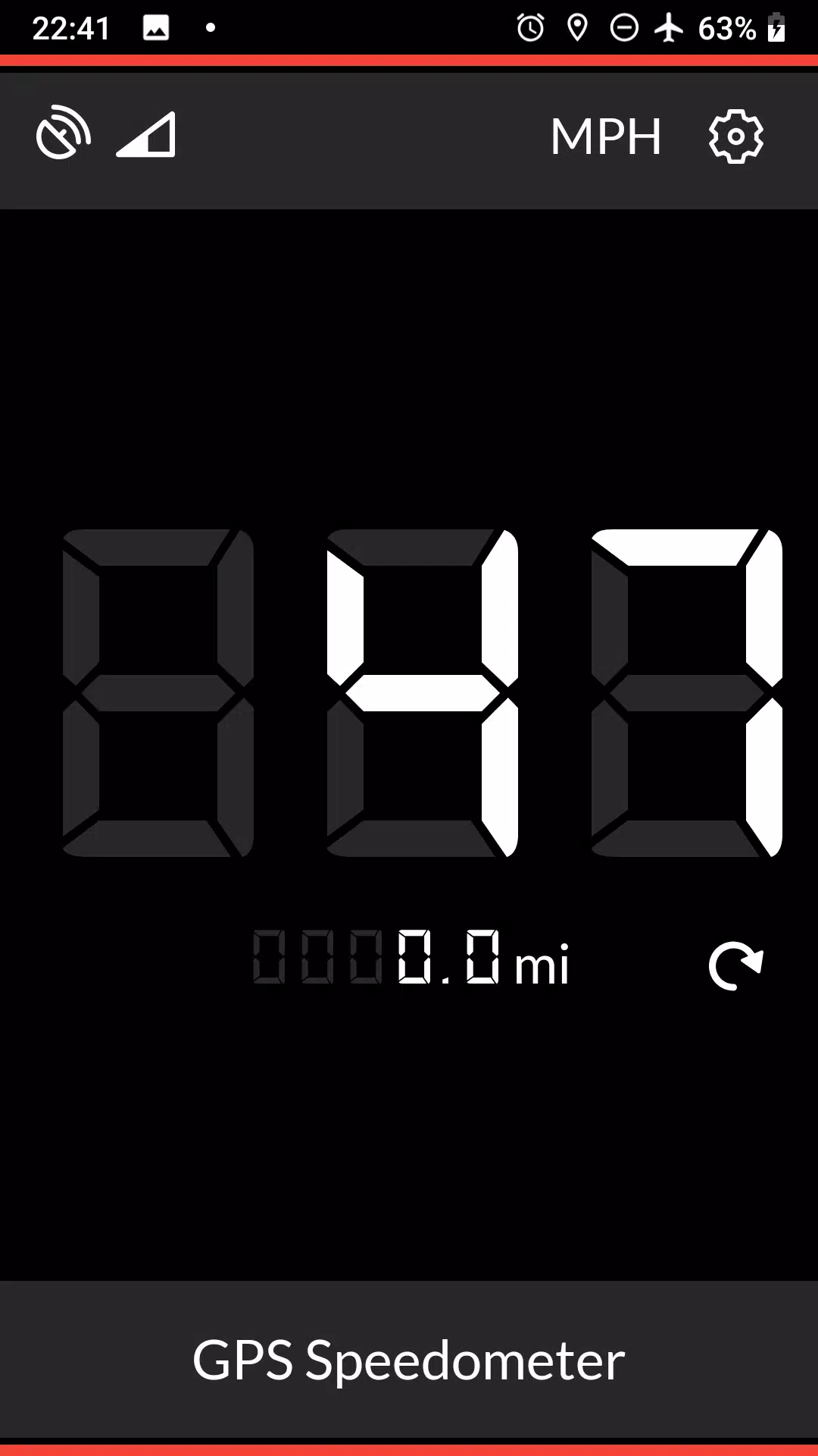 GPS Speedometer應用截圖第2張