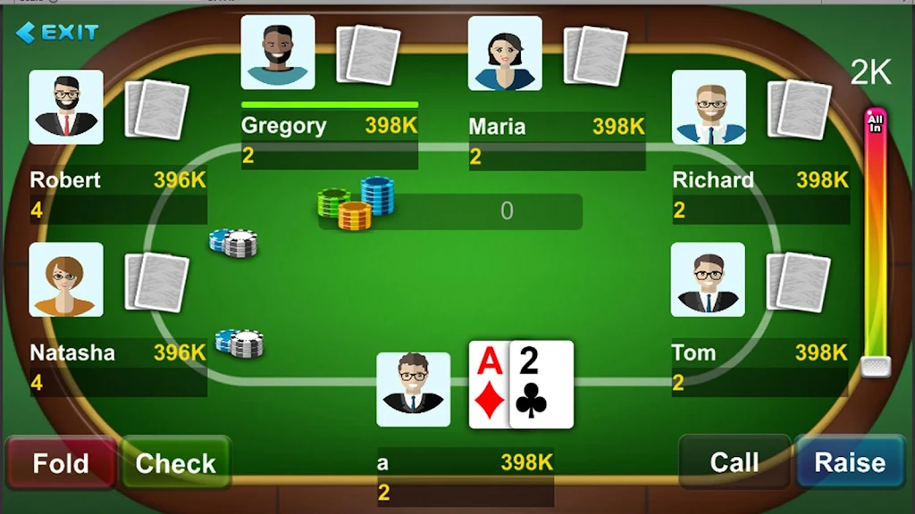 Casino Poker 777 Game Zrzut ekranu 2