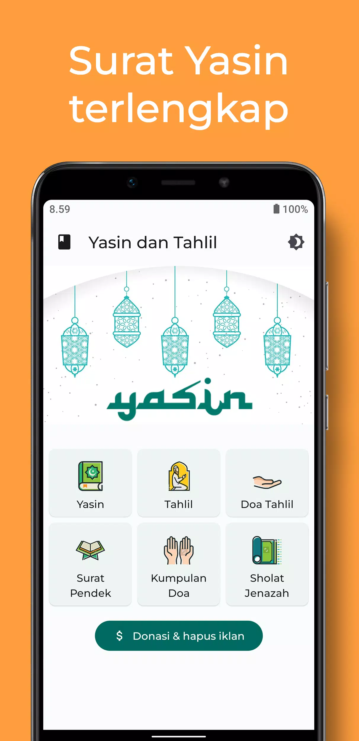 Surat Yasin dan Tahlil Lengkap Ảnh chụp màn hình 0