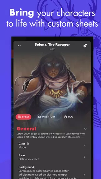 mRPG - Chat app to play RPGs Ekran Görüntüsü 2