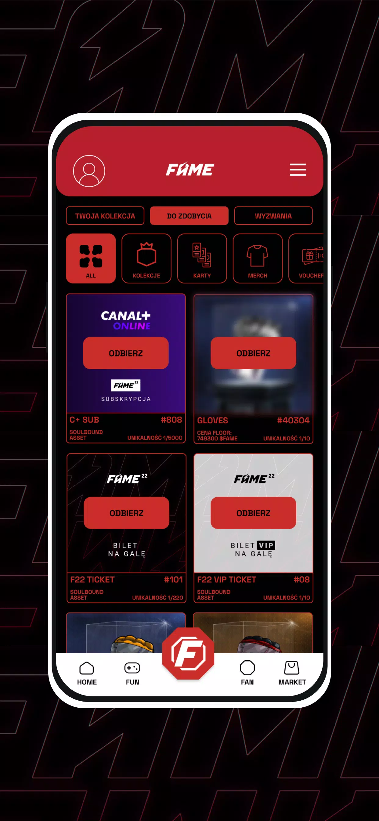 FAME MMA APP應用截圖第1張