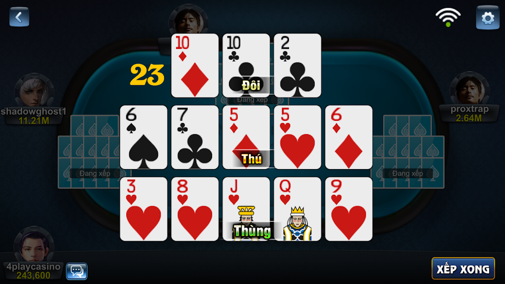 4Play - Mau Binh Online Screenshot 2