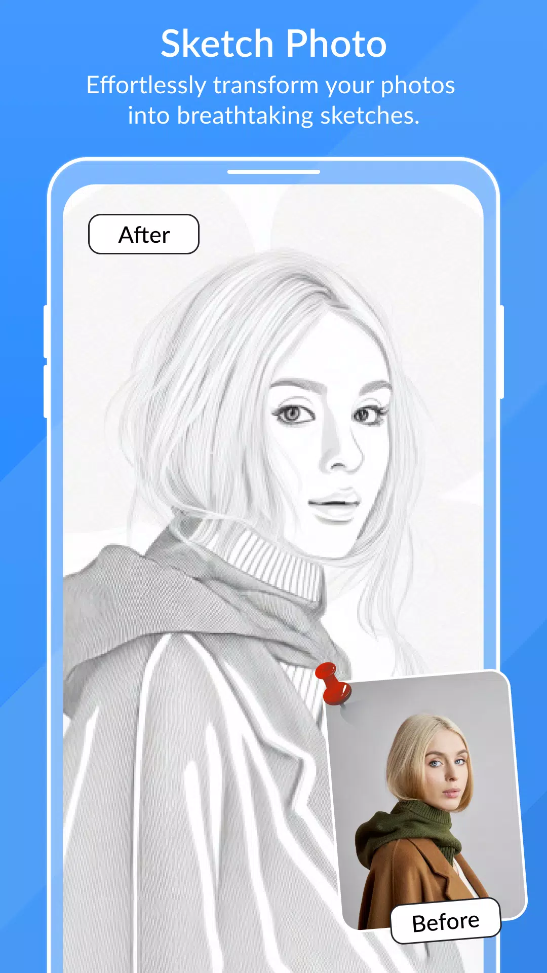 Pencil Sketch Photo Maker 스크린샷 0