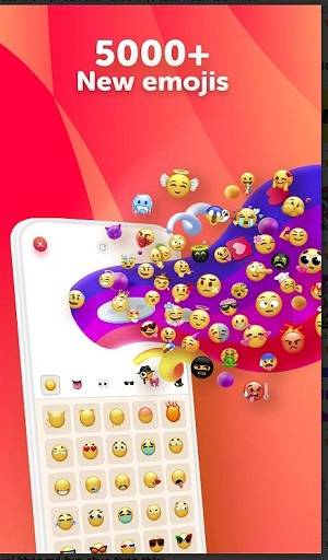 Emoji Up: sticker maker,fonts Captura de tela 2