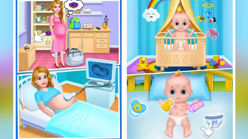 newborn babyshower party game Screenshot 0