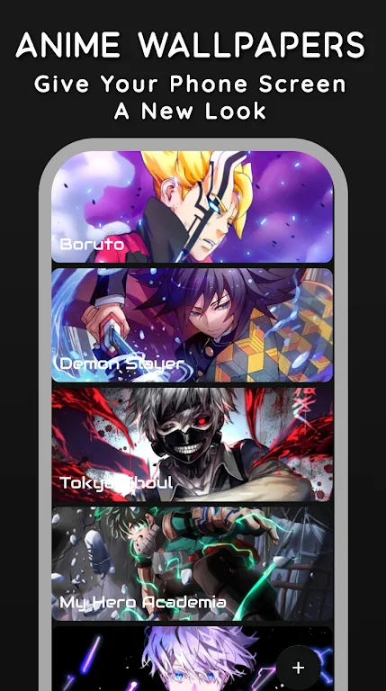 Anime Live Wallpapers Captura de pantalla 0