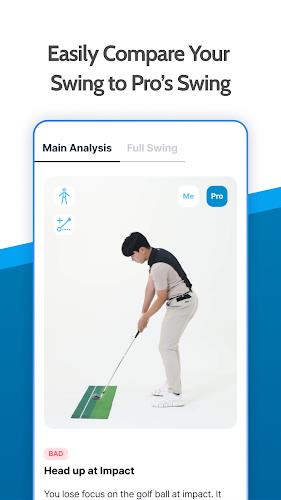 Golf Fix - AI Swing Analyzer Скриншот 2