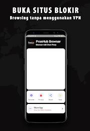 PronHub Browser Anti Blokir Tanpa VPN ဖန်သားပြင်ဓာတ်ပုံ 1