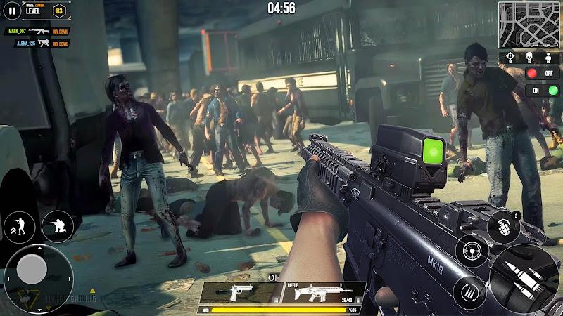 Dead Zombie Survival Shooter Capture d'écran 2